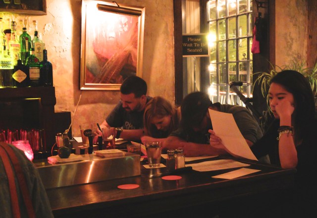 This quartet were all writing to a good friend--entering basic training in the US Air Force.