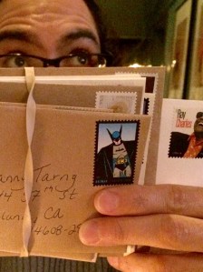 These letters are now all over the US, including sunny California!